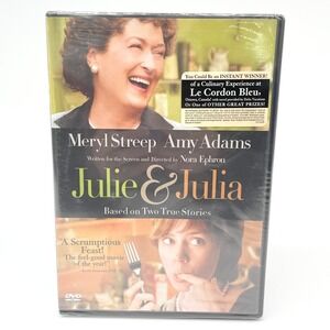 Julie And Julia DVD 2009 Meryl Streep Amy Adams Nora Ephron Romantic‎ Comedy